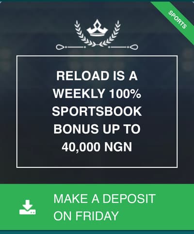 Friday reload promo on 22bet