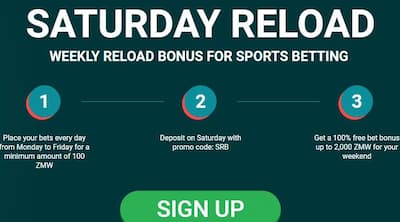 22bet Saturday Reload Offer