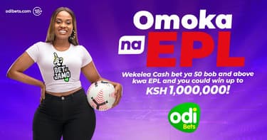 Odibets Kenya EPL betting reward