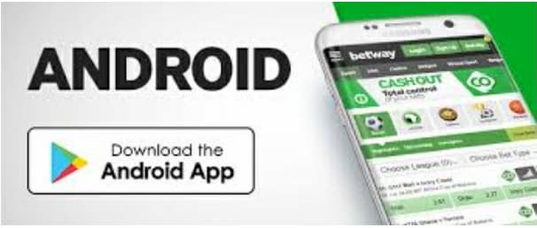 Betway android app download screen