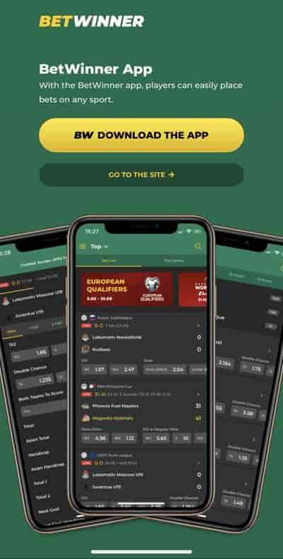 Betwinner Android App