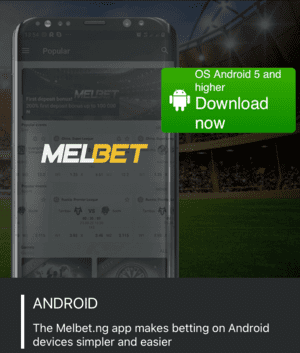 Melbet mobile app for android