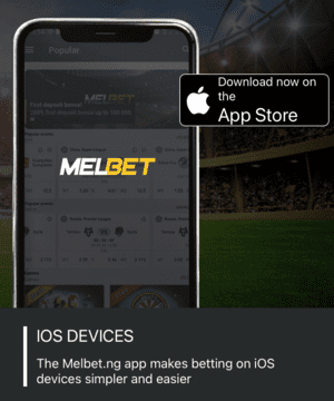 Melbet mobile app for iOS