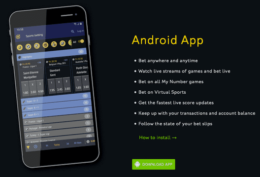 Mozzart mobile app download