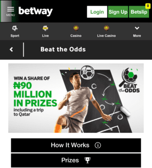 Betway Beat The Odds