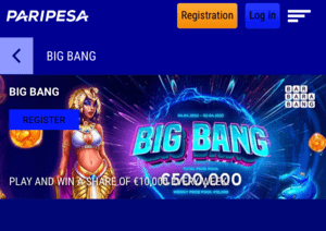 Paripesa Big Bang Tournament