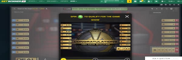 Betwinner Deal or No Deal