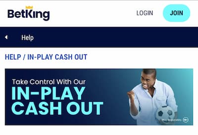 Betking In-Play Cash Out
