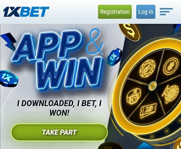 1xbet app and win offer
