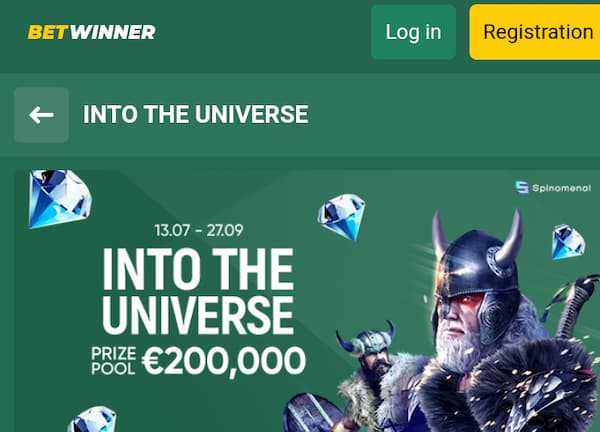 Betwinner Into The Universe