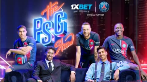 1XBet PSG betting offer