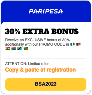 Paripesa Promo Code betting-sites.africa