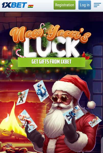 1XBet New Year's Luck Promo