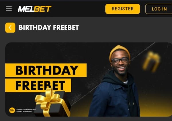 Melbet Birthday Freebet Offer